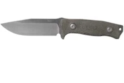 LionSteel M5 CPM 3V, Green Canvas Micarta, Knivesandtools Exclusive Cuchillo De Supervivencia