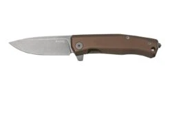 LionSteel Myto MT01A EB Brown Aluminium, Black Navaja, Diseño Molletta