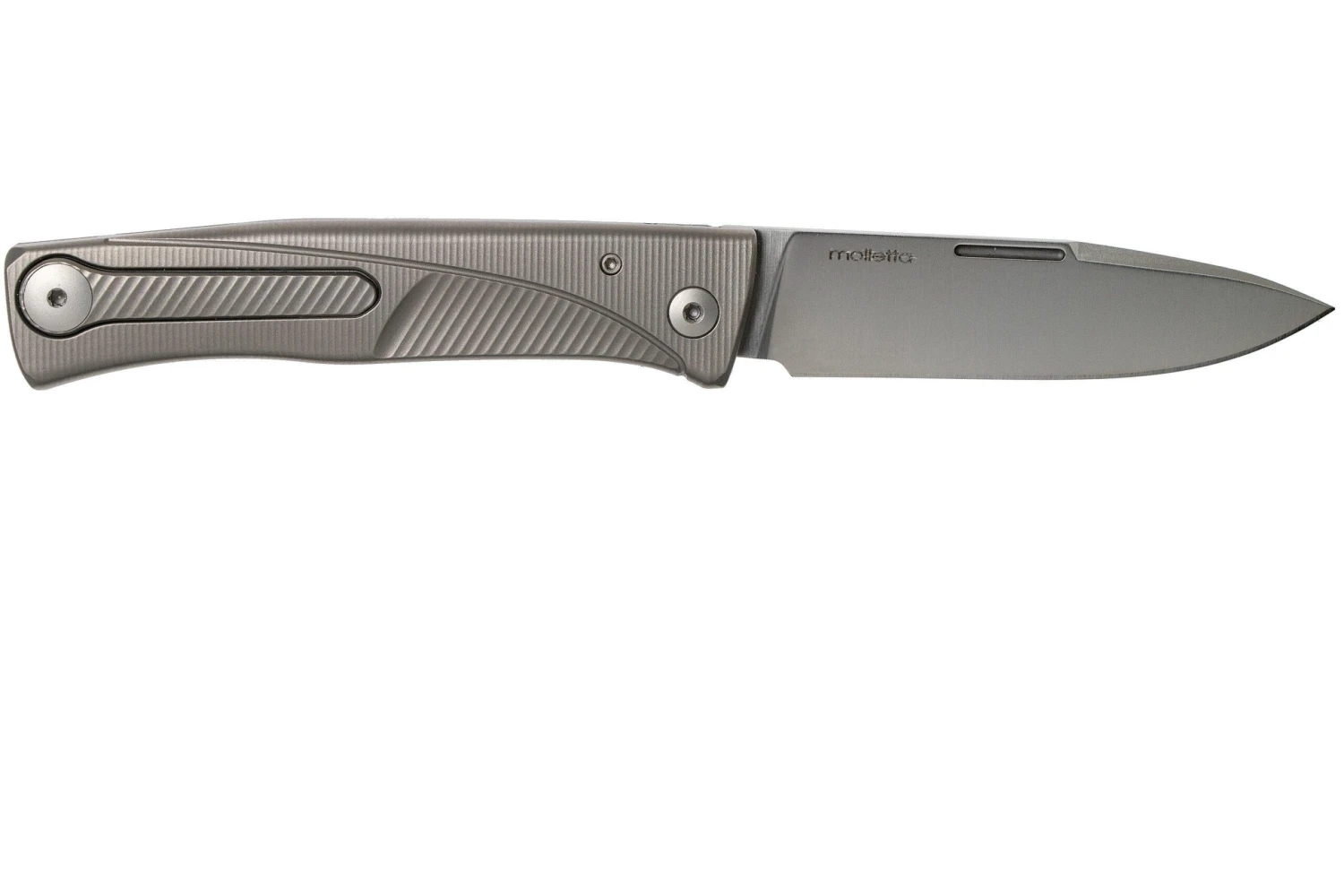 LionSteel Thrill Grey Titanium Integral Navaja Slipjoint - Imagen 2