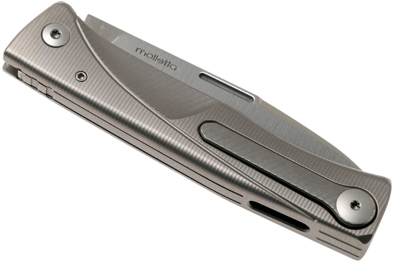 LionSteel Thrill Grey Titanium Integral Navaja Slipjoint - Imagen 4