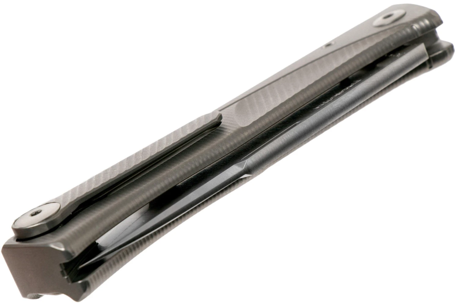 LionSteel Thrill Grey Titanium Integral Navaja Slipjoint - Imagen 5