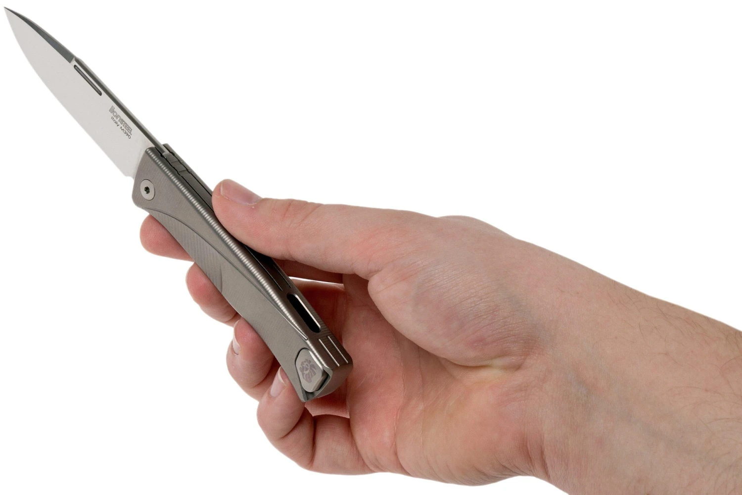 LionSteel Thrill Grey Titanium Integral Navaja Slipjoint - Imagen 9