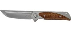 Liong Mah Warrior Two V3 Burlap Micarta Navaja