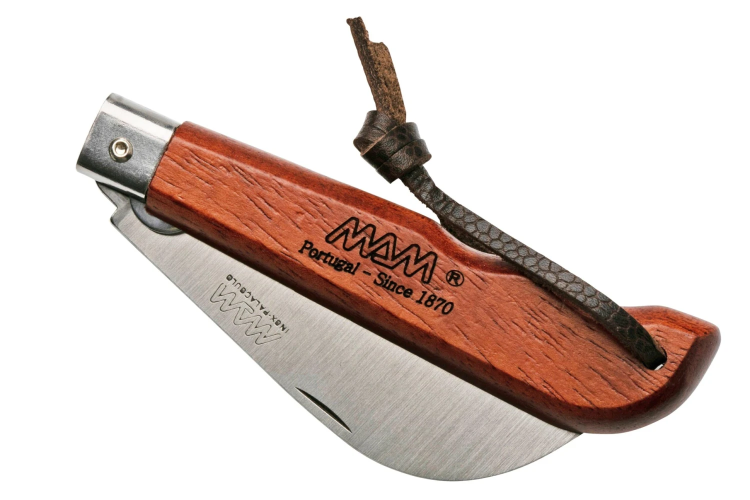 MAM Harvester, 8.3 Cm Hoja, Linerlock, Cordón De Cuero 2071 Navaja - Imagen 4