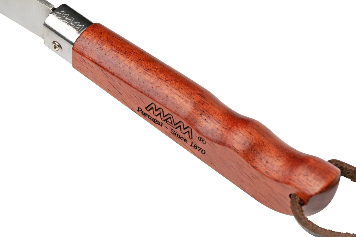 MAM Harvester, 8.3 Cm Hoja, Linerlock, Cordón De Cuero 2071 Navaja - Imagen 7