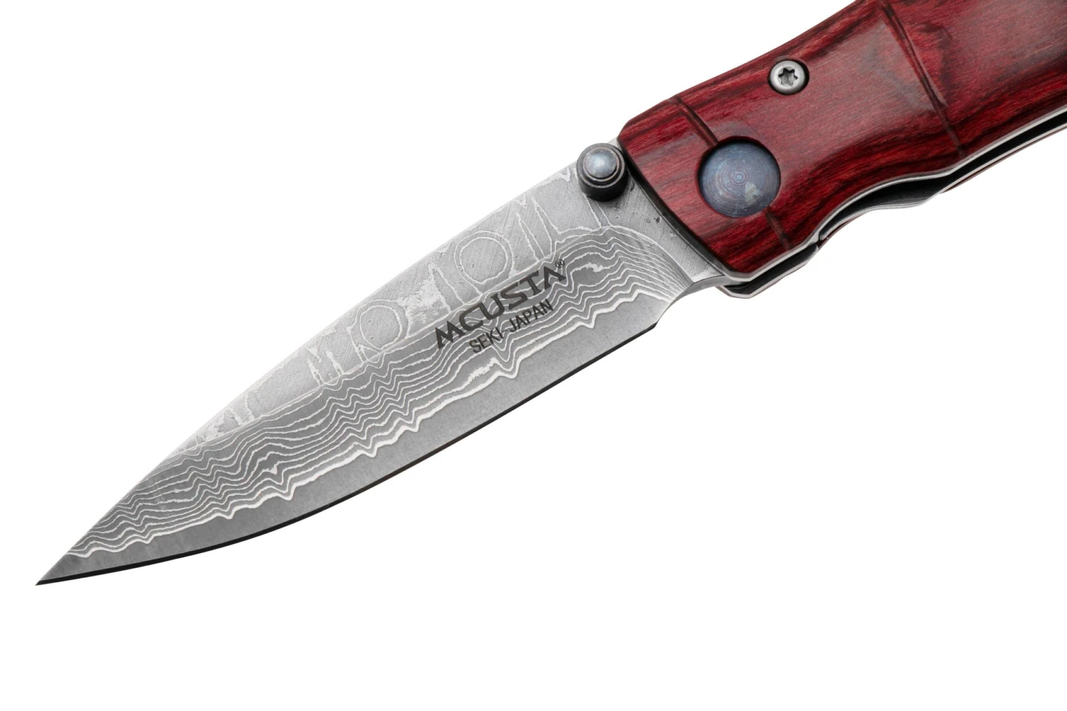 Mcusta MC-0075D Shinra Emotion Take, Stamina Wood, Cuchillo De Caballero - Imagen 3