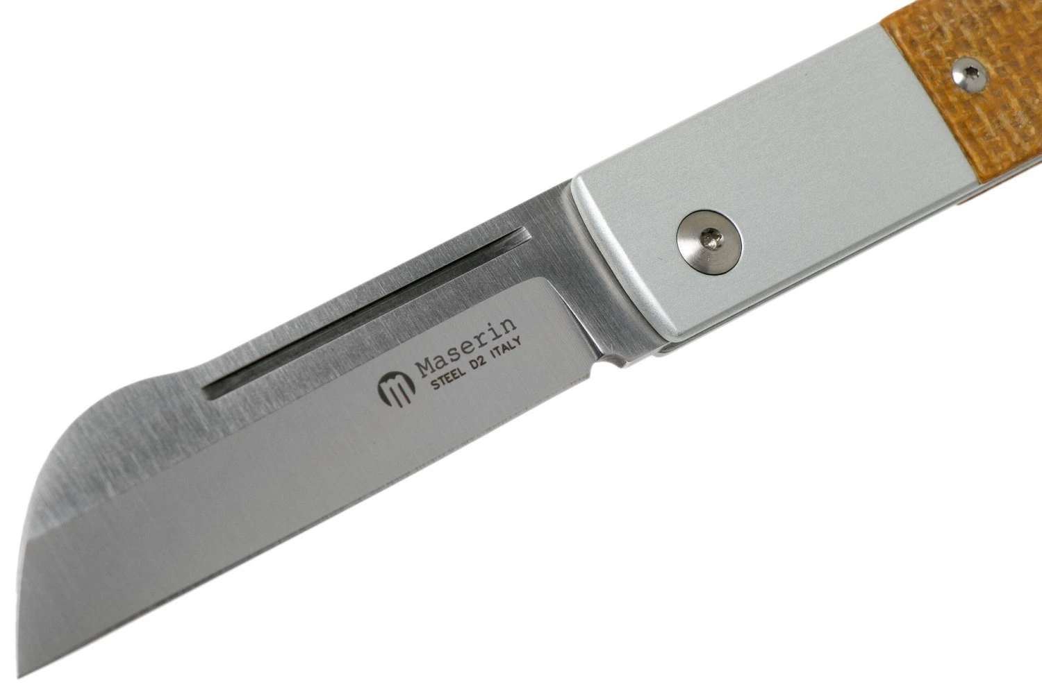 Maserin In-Estro Brown Micarta 165/MCM Navaja Slipjoint - Imagen 3