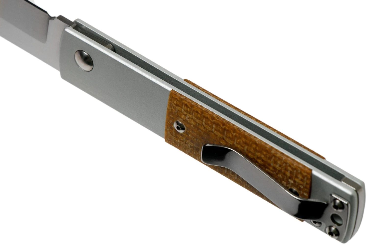 Maserin In-Estro Brown Micarta 165/MCM Navaja Slipjoint - Imagen 5