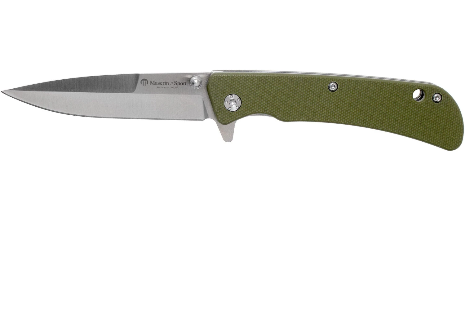 Maserin Sport 6 46006G10V Green G10 Navaja