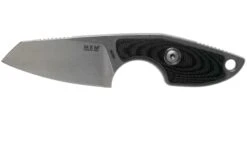 MKM Mikro 2 Wharncliffe, Stonewashed Black G10 Cuchillo De Cuello, Jesper Voxnaes Design