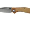 MKM Fara MY01-NC Natural Micarta Navaja, Lucas Burnley Design