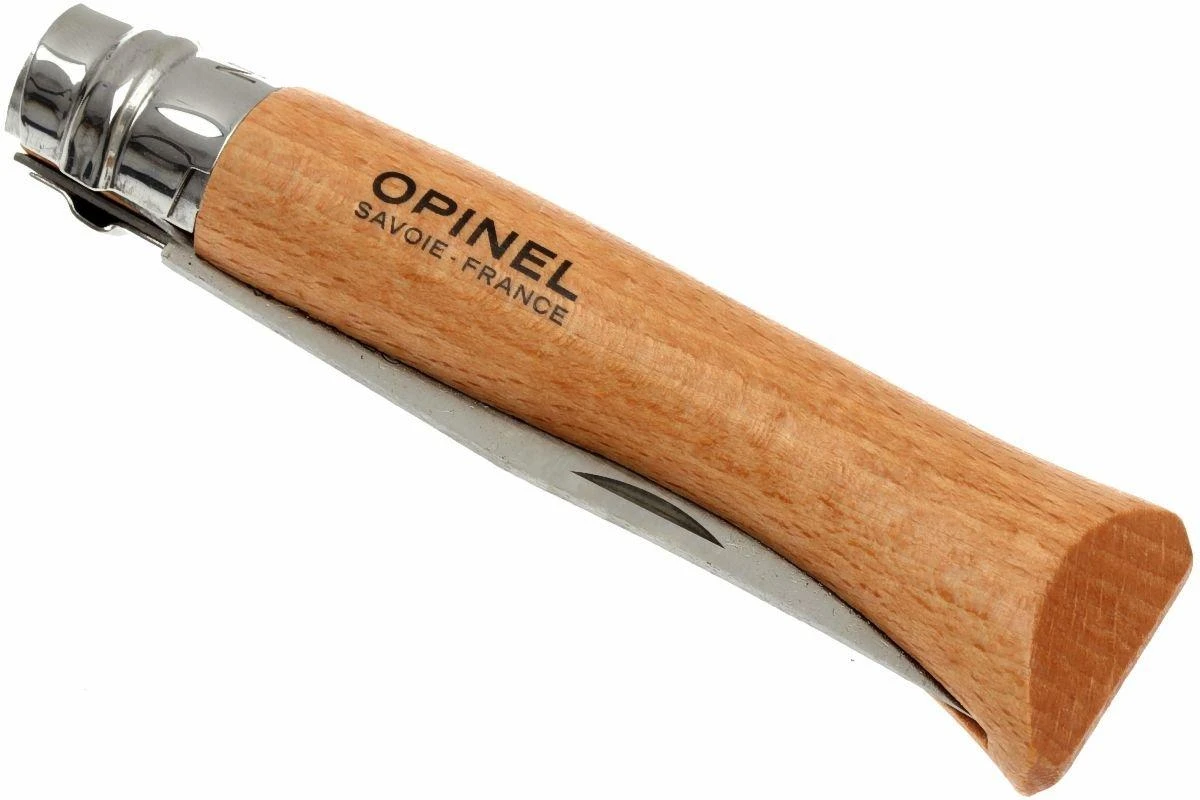 Opinel Navaja No. 10, Acero Inoxidable, 10 Cm - Imagen 4
