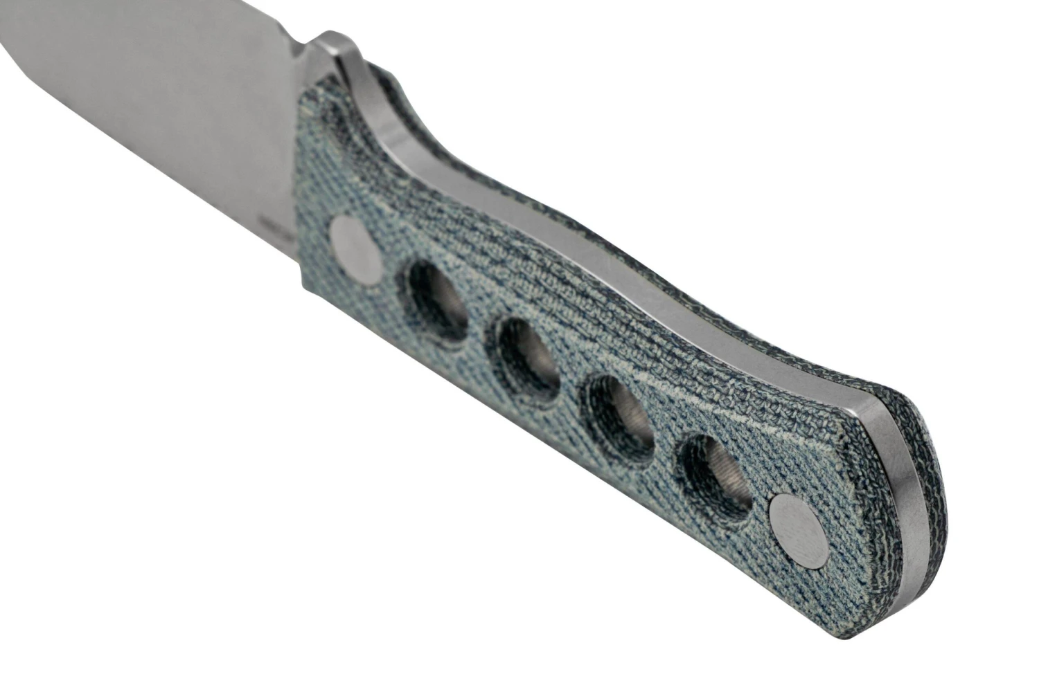 QSP Knife Canary QS141-D1 Stonewashed, Denim Micarta, Cuchillo De Cuello - Imagen 4