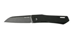 Real Steel Solis Lite, Knivesandtools Exclusive, Black Stonewash, 7064BS Navaja Slipjoint