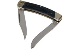 Rough Ryder Large Moose Denim RR2185 Carbon Navaja Slipjoint