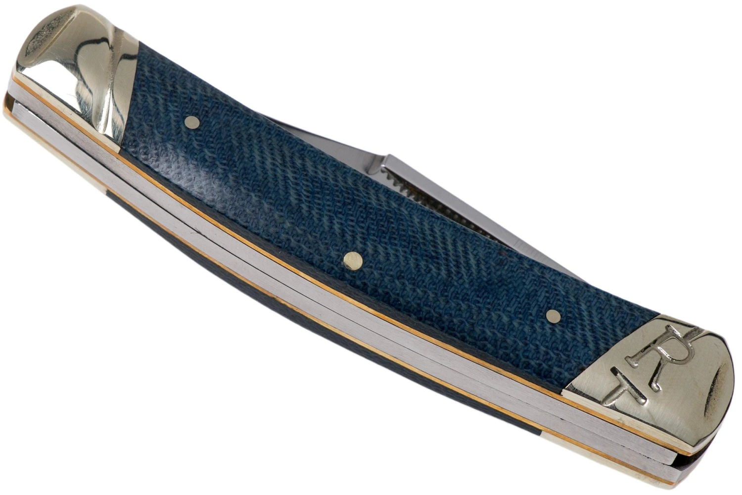 Rough Ryder Small Moose Denim RR2190 Carbon Navaja Slipjoint - Imagen 4