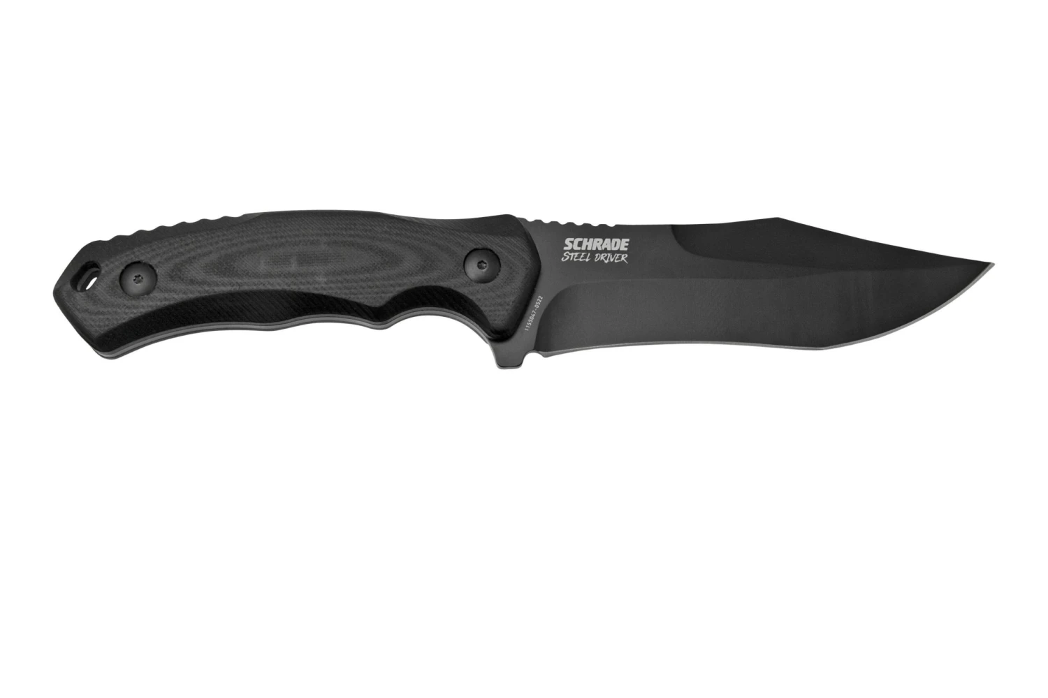 Schrade Steel Driver 1182618, Black G10, Cuchillo Fijo - Imagen 2
