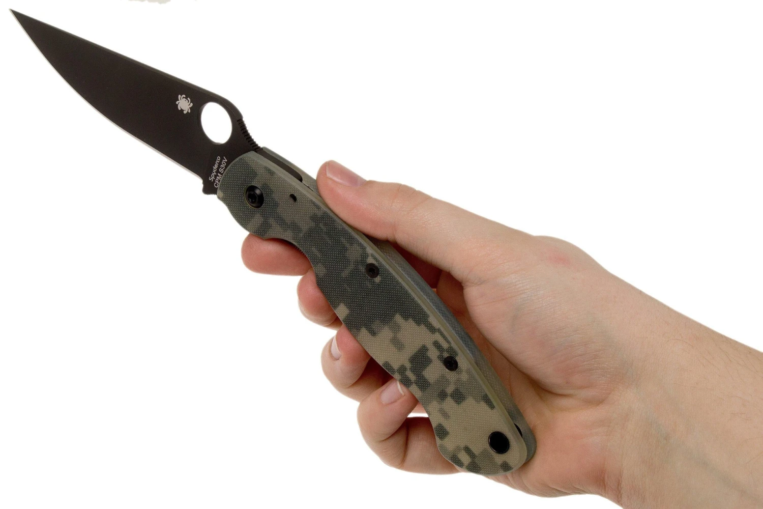 Spyderco Military PE Camo G-10, C36GPCMOBK - Imagen 8
