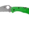 Spyderco Salt 2 Green Wharncliffe LC200N C88FSWCGR2 Serrated Navaja