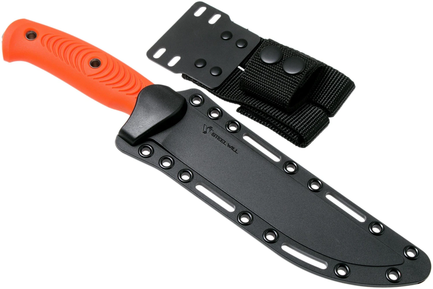 Steel Will Roamer 375-1OR Orange Cuchillo Fijo - Imagen 7