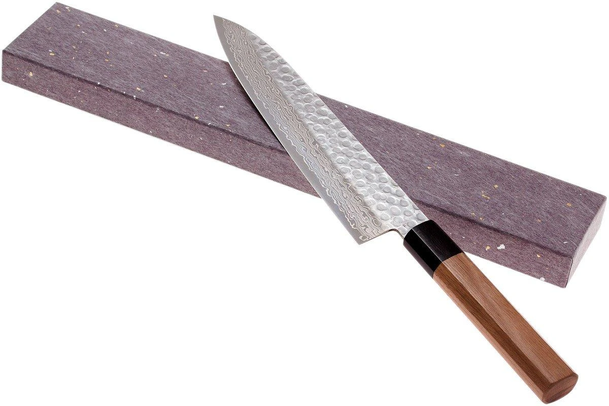 Sakai Takayuki 45-Layer Damascus WA Cuchillo Cocinero, 21 Cm, 07255-D - Imagen 8