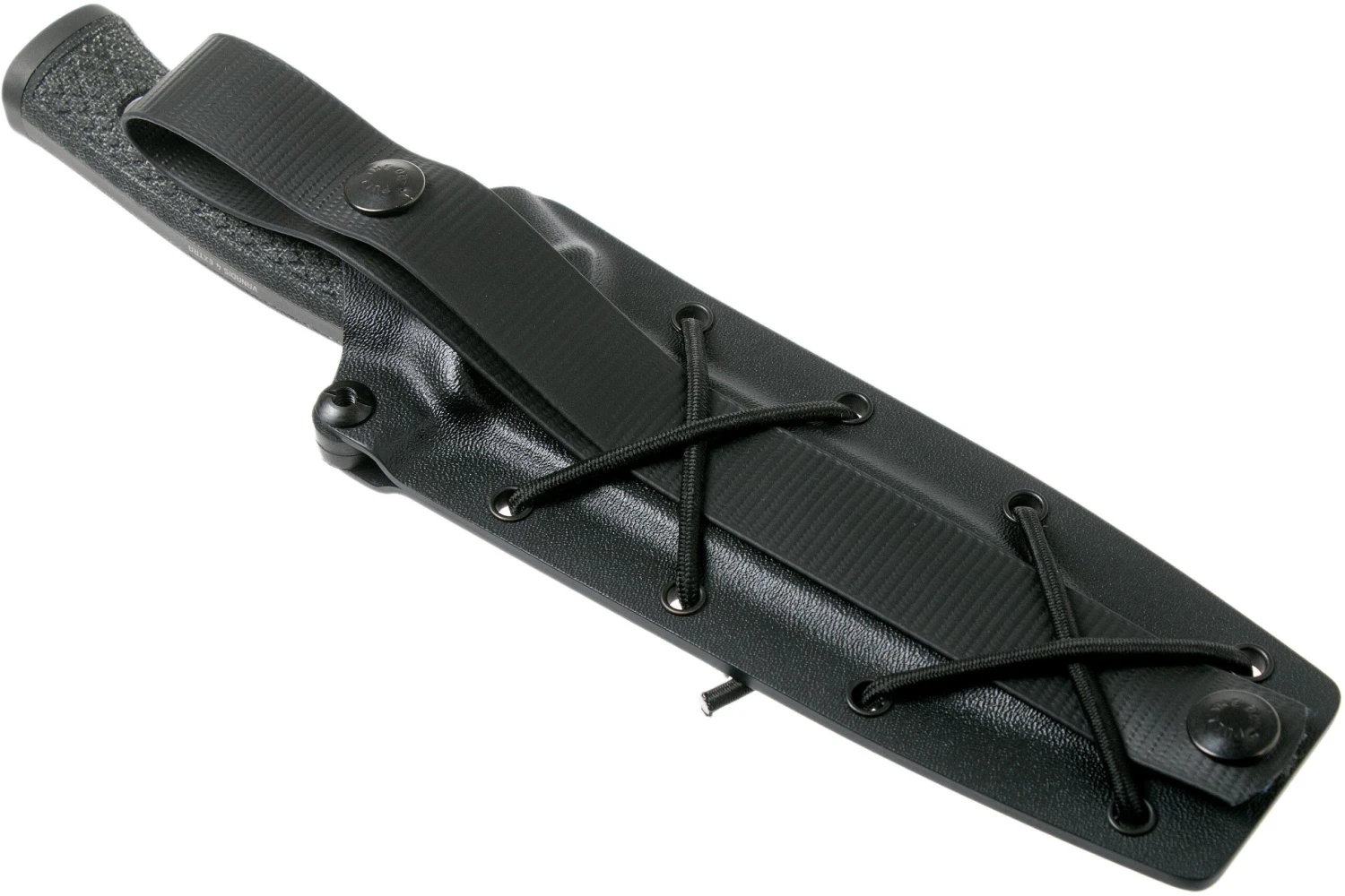 TRC Knives Mille Cuori, Deadis 4 Extra, Black Canvas Micarta Cuchillo De Exterior - Imagen 8