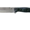 TOPS Knives B.O.B. Fieldcraft154CM Blue/Black Micarta BROS-154-BB Cuchillo Bushcraft