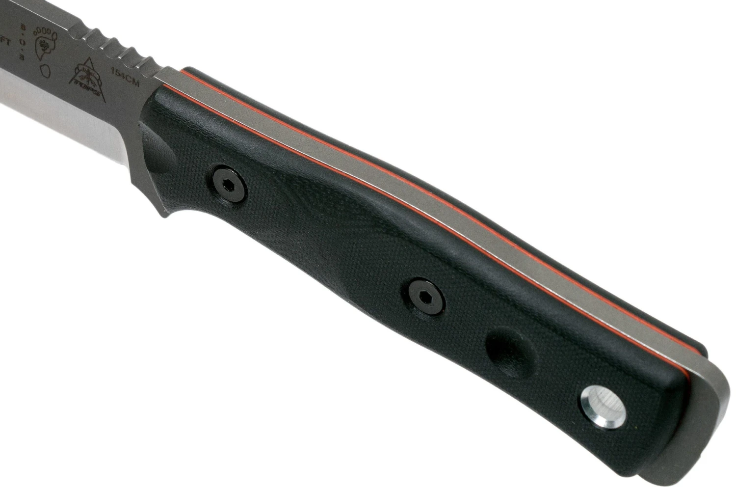 TOPS Knives B.O.B. Fieldcraft154CM Black G10 BROS-154-BLK10 - Imagen 5