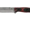 TOPS Knives B.O.B. Fieldcraft154CM Red/Black Micarta BROS-154-RB Cuchillo Bushcraft