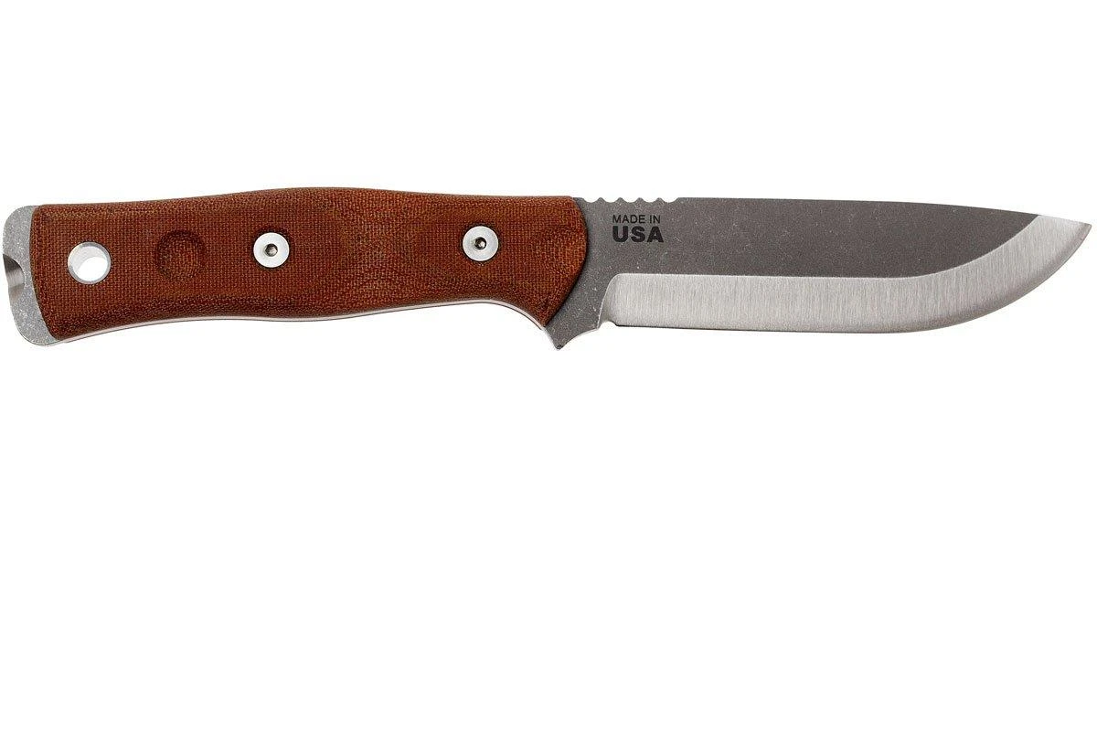 TOPS Knives B.O.B. FieldcraftBrown Micarta, Tumbled Finish BROS-TBF - Imagen 2