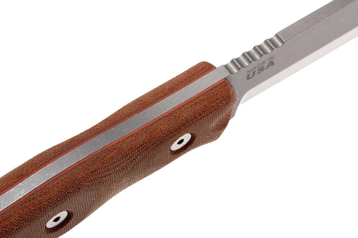 TOPS Knives B.O.B. FieldcraftBrown Micarta, Tumbled Finish BROS-TBF - Imagen 5