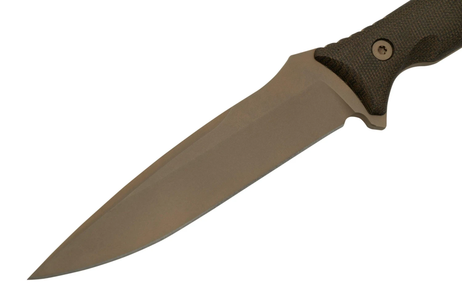 Spartan Blades Moros SB53DEGRNLTN Flat Dark Earth, Green Micarta, Funda Molle-Coyote, Cuchillo De Supervivencia - Imagen 3