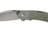 Viper Turn V5986CG Green Canvas Micarta Navaja, Fabrizio Silvestrelli Design