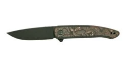 WE Knife Smooth Sentinel WE20043-6 Titanium Copper Foil Fibra De Carbono, Navaja