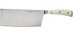 Wüsthof Classic Ikon Cuchillo Cocinero Chino Blanco, 18 Cm, 4673-0-18