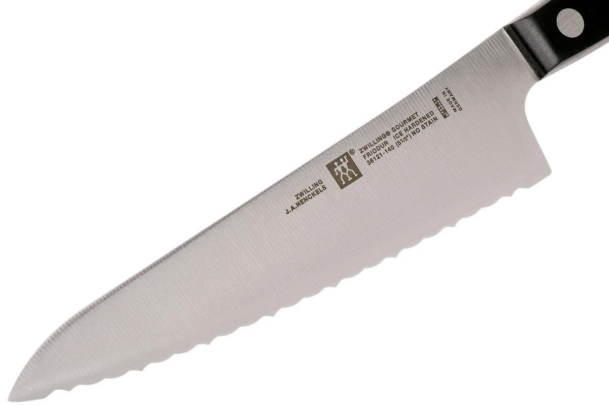 Zwilling Gourmet Cuchillo Cocinero Dentado Compacto 14 Cm, 36121-141 - Imagen 3