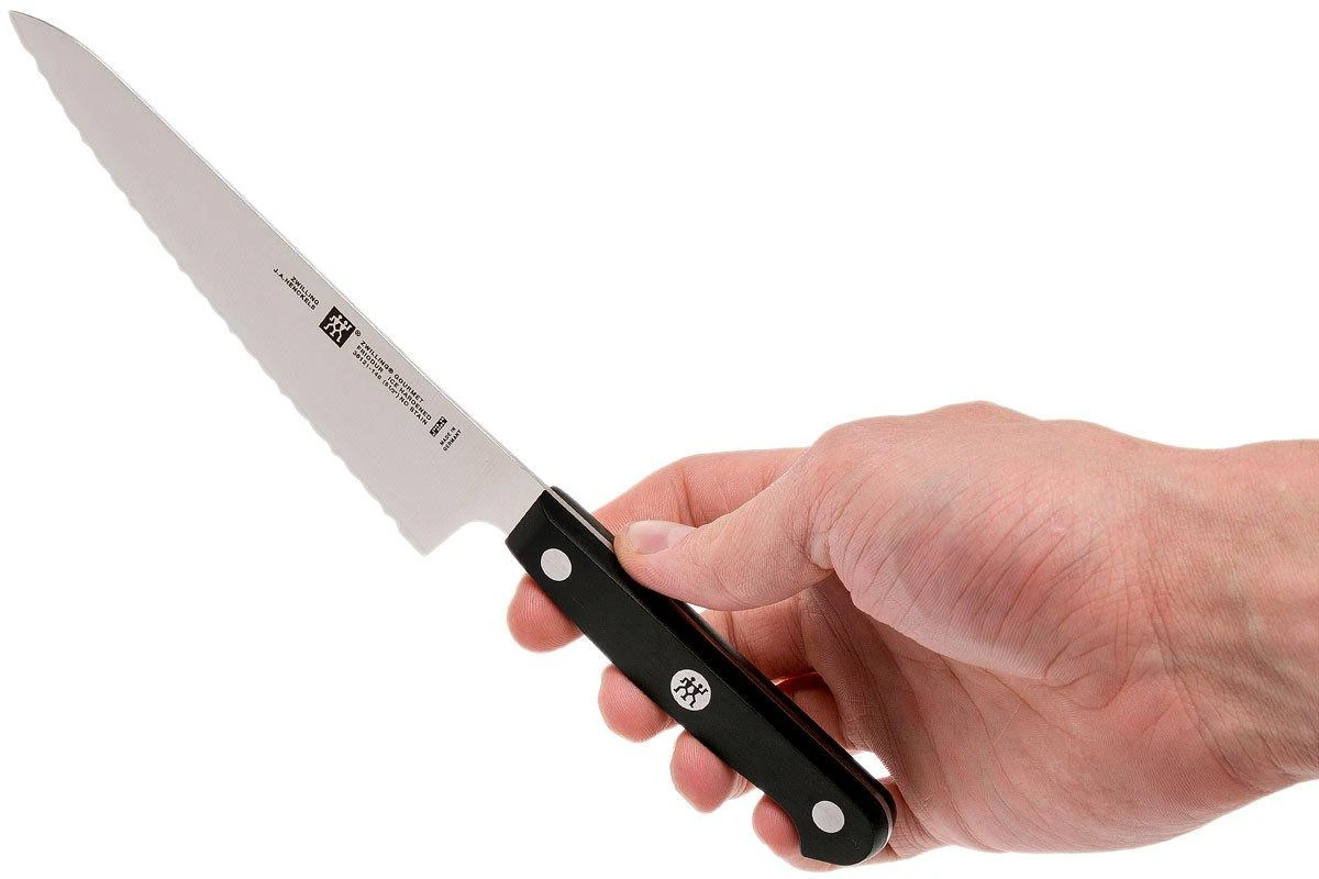 Zwilling Gourmet Cuchillo Cocinero Dentado Compacto 14 Cm, 36121-141 - Imagen 7